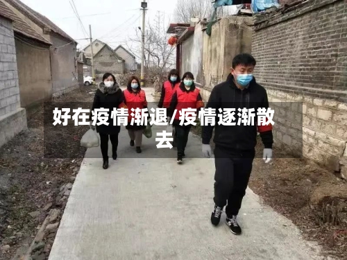 好在疫情渐退/疫情逐渐散去