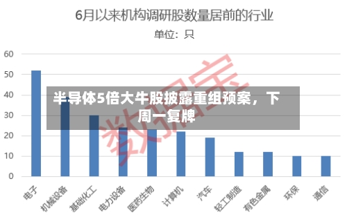 半导体5倍大牛股披露重组预案,下周一复牌
